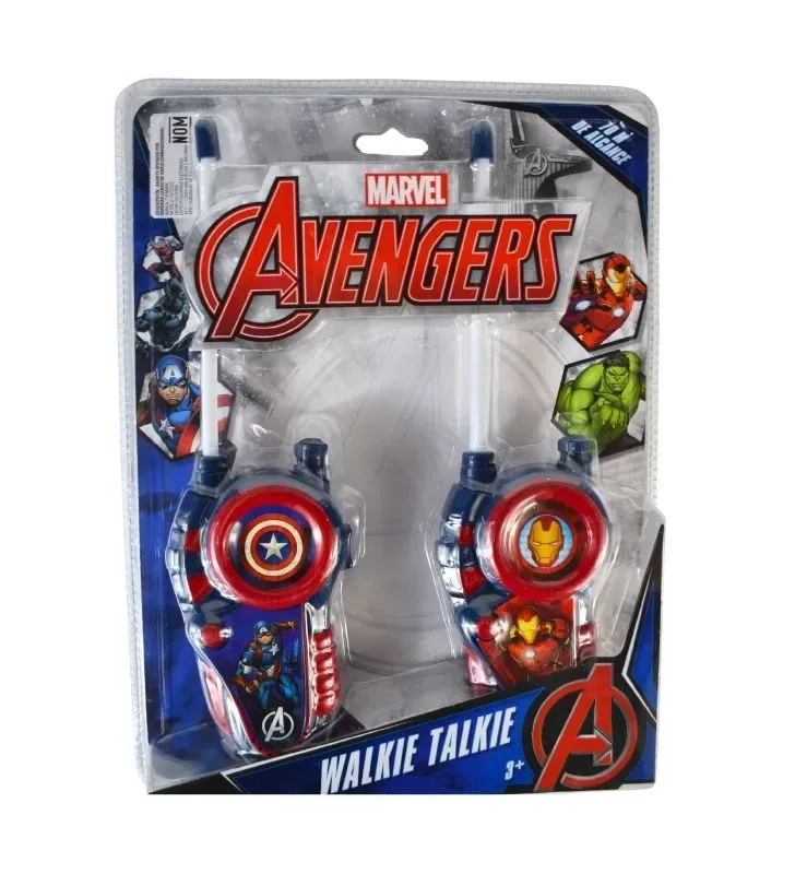 Walkie Talkie Avengers - Diseño Super Heroes Marvel