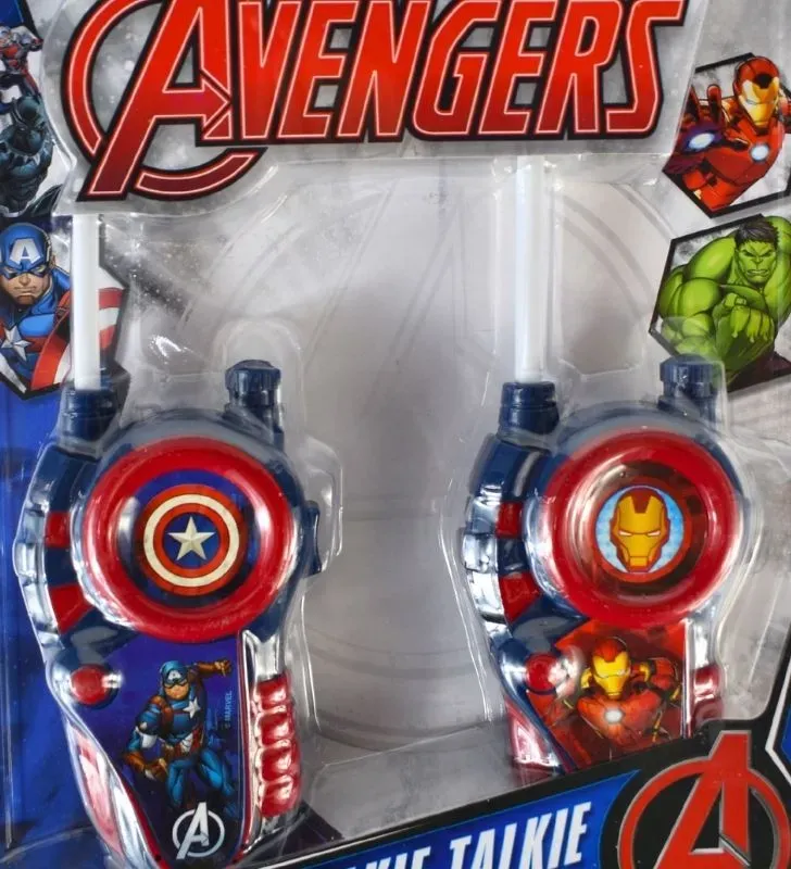 Walkie Talkie Avengers - Diseño Super Heroes Marvel