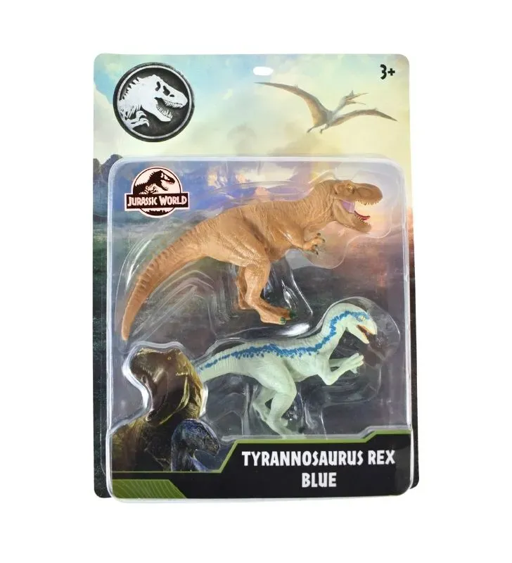 Set de dinosaurios Jurassic World – 2 figuras coleccionables