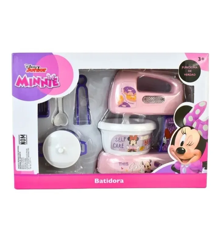 BATIDORA PARA NIÑA, DESCORADA CON PERSONAJE DE MINNIE - CONCINA CON LA MAGIA DE DISNEY