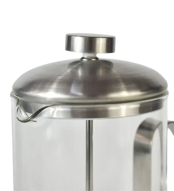 PRENSA FRANCESA 1000 ML - ELABORADA CON MATERIALES DE CALIDAD, ACERO, CRISTAL.