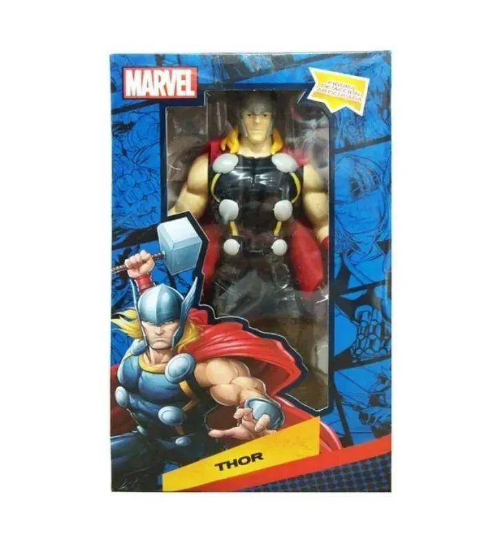 Figura de acción Thor articulada en caja – Juguete Marvel