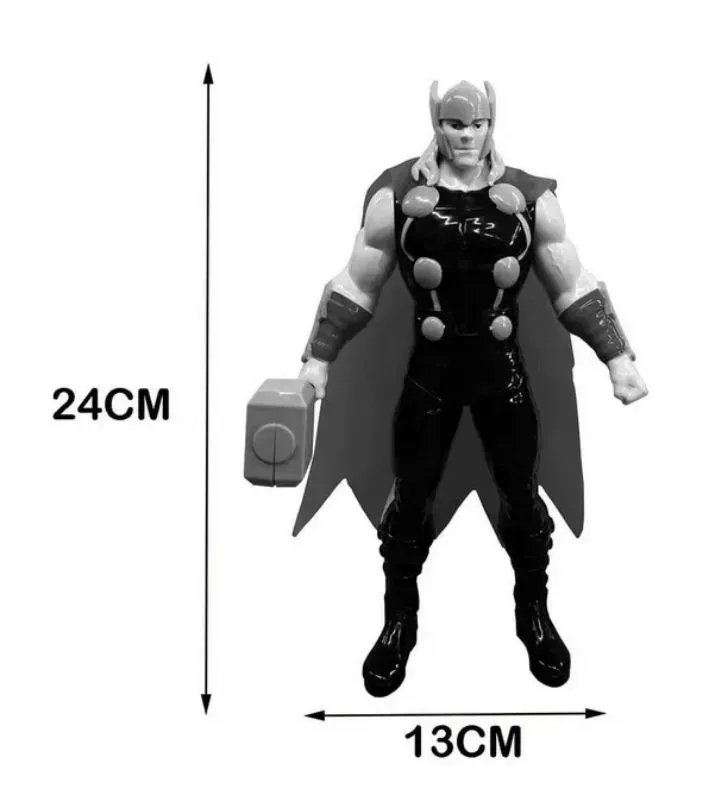 Figura de acción Thor articulada en caja – Juguete Marvel
