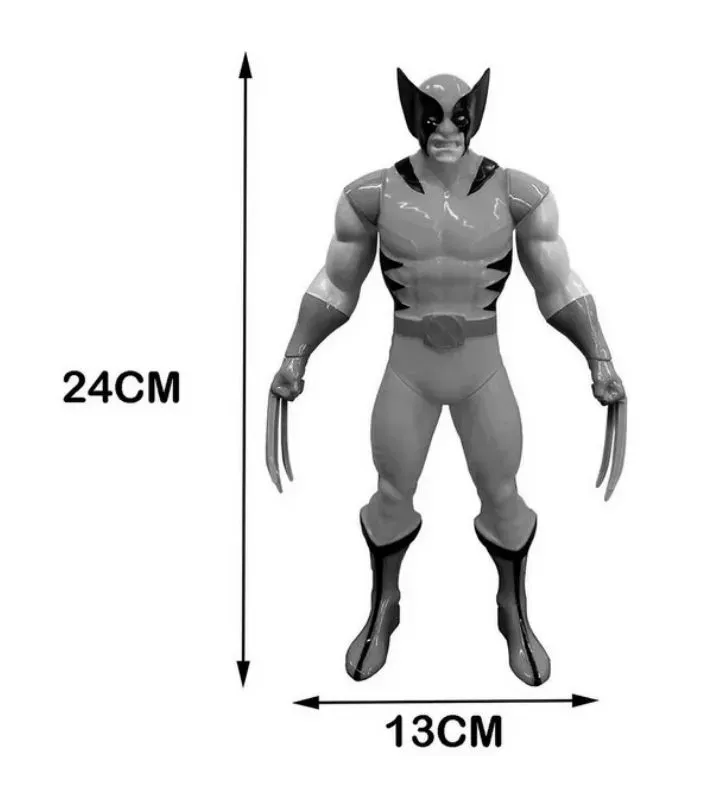 Figura de acción Wolverine articulada en caja – Juguete Marvel
