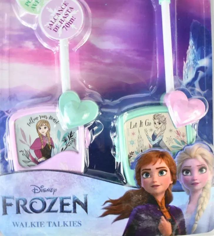 Walkie Talkie Frozen – Juguete interactivo para niños