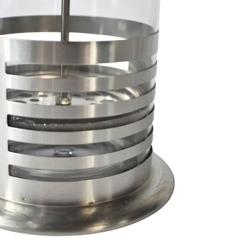 PRENSA FRANCESA 1000 ML - ELABORADA CON MATERIALES DE CALIDAD, ACERO, CRISTAL.