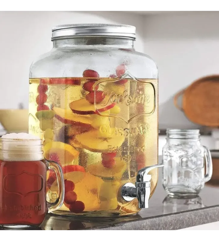 Dispensador Transparente Vittori | Sirve sin derrames