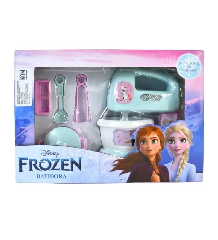 BATIDORA PARA NIÑA, DESCORADA CON PERSONAJE DE FROZEN - CONCINA CON LA MAGIA DE DISNEY