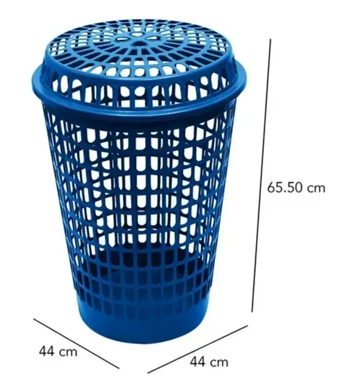 Cesto calado Iris con tapa – Plastic Trends