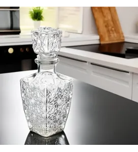 Licorera chica Diamante Vittori 0109 | Con tapa elegante
