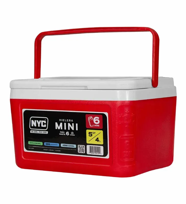 Hielera portátil 4.7 Lts NYC – Colores surtidos