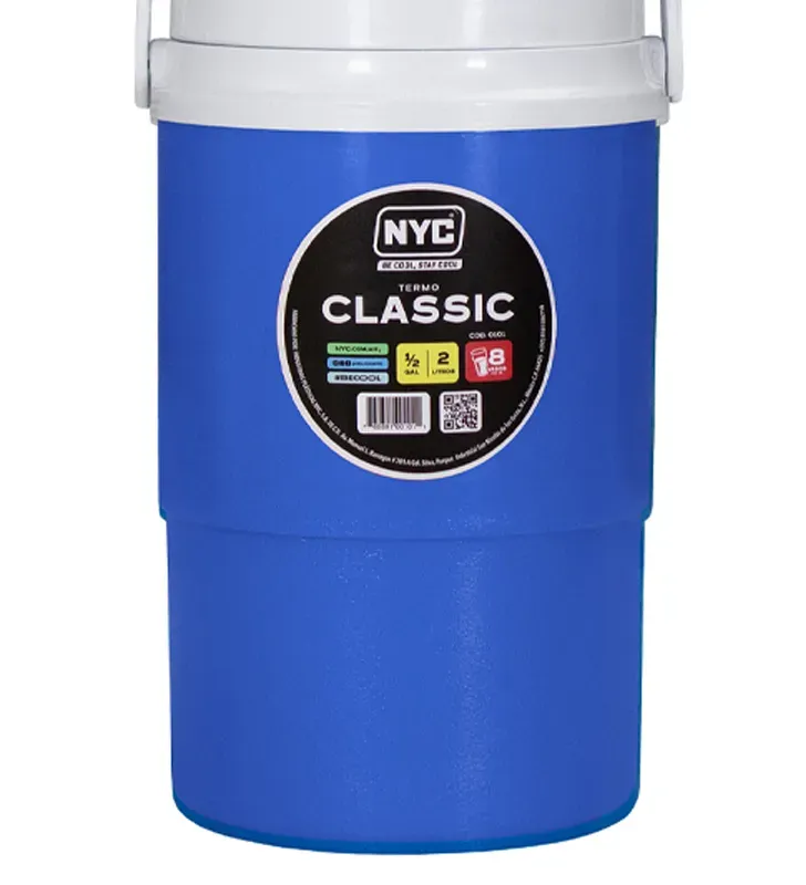 Termo 2 Lts (0.5 gal) NYC – Colores surtidos