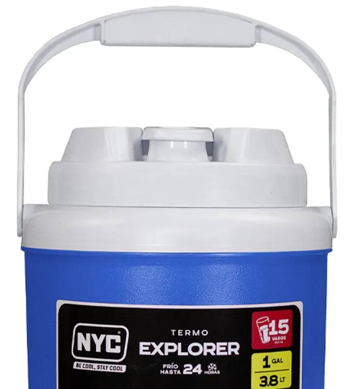 Termo 3.8 Lts (1 gal) NYC – Color azul