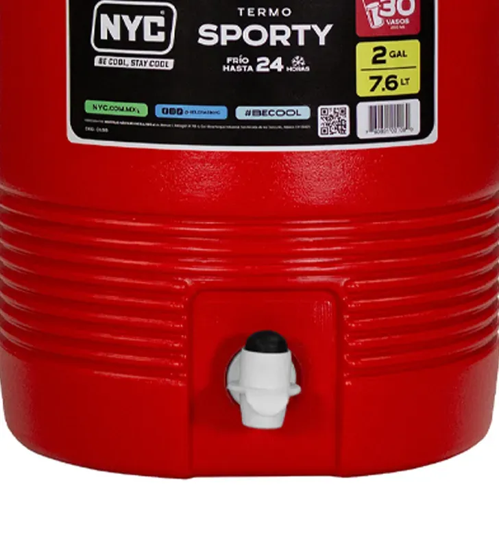 Termo 7.6 Lts (2 gal) NYC – Colores surtidos
