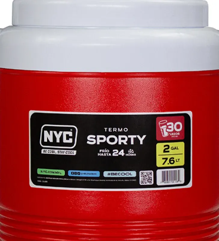 Termo 7.6 Lts (2 gal) NYC – Colores surtidos