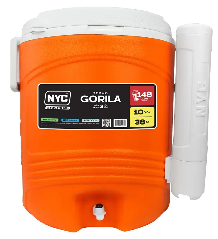 Termo 38 Lts (10 Gal) NYC – Color Naranja