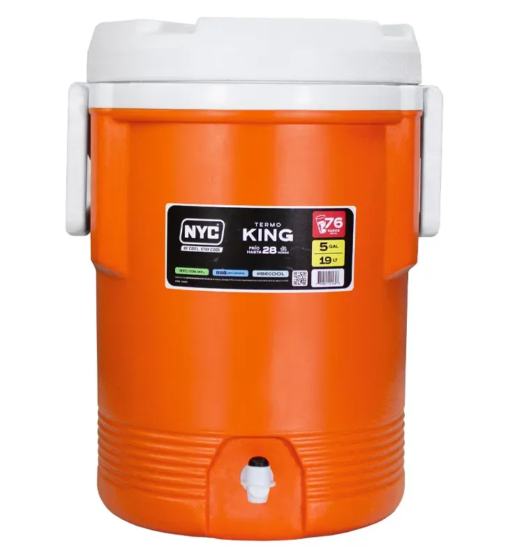 Termo NYC 5 gal (19 L) – Colores Naranja y Azul