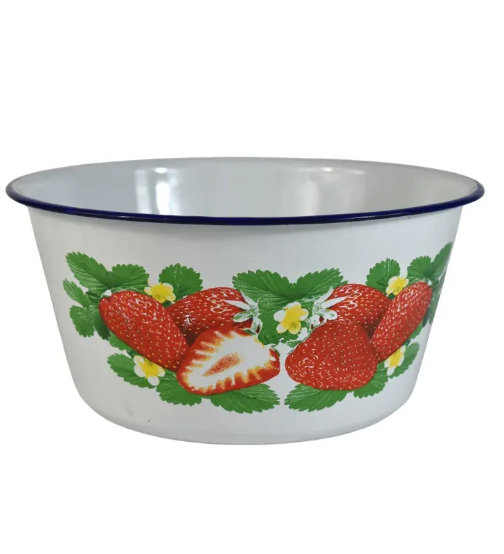 Cacerola Decorada Acero Inoxidable Esmaltada con Tapa – Cuisine Spot
