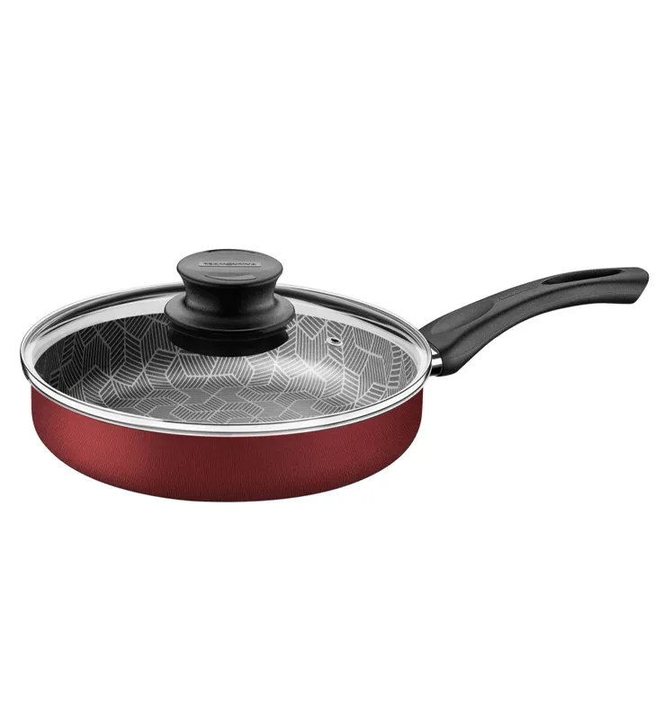 27817-585 SARTEN RECTO C/TAPA 24CM RIVOLI