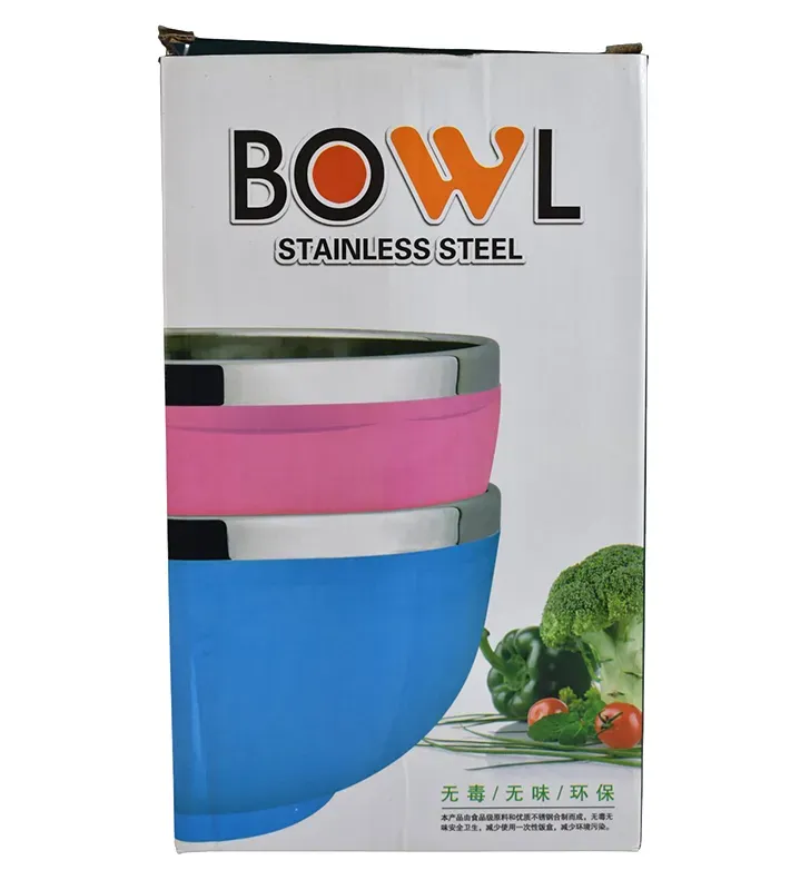 W046-3 17X8.5 BOWL COLORES .