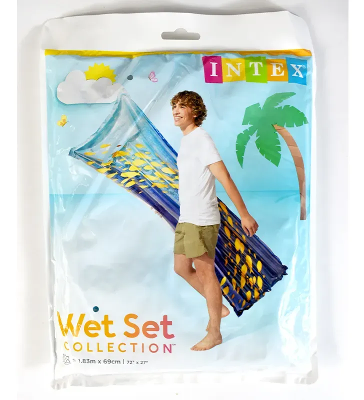 Colchón Flotador Inflable INTEX 59720 Fashion para Adulto