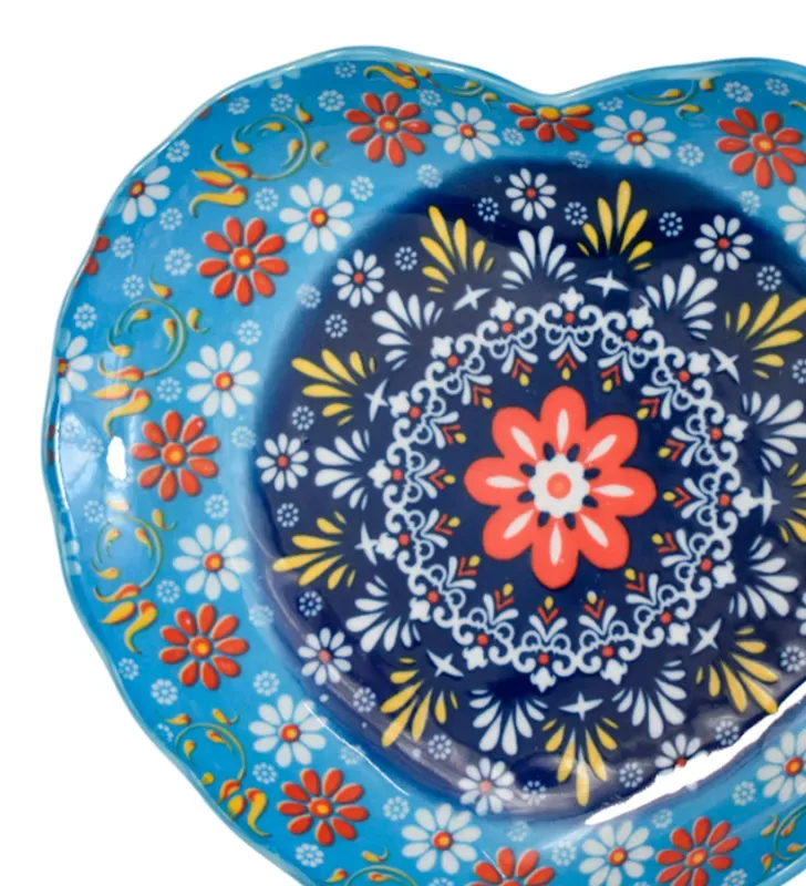 PLATO EN FORMA DE CORAZÓN DE 9 PULGADAS-CUR-049 -Cuisine Spot