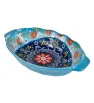 CUR-050 PLATO HONDO CON DOBLE ASA DE 9,5 PULGADAS