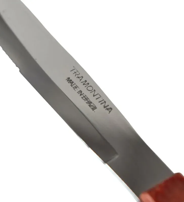 CUCHILLO DE MESA 4 LOLYWOOD-21101/474 -Tramontina