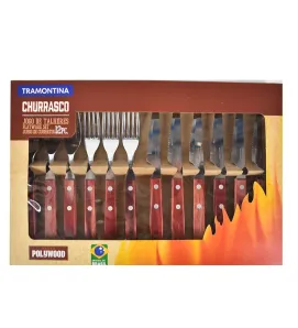 21199/709 JUEGO PARA ASADO 12 PIEZAS