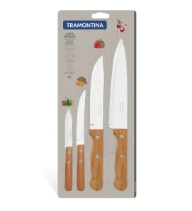 JUEGO CUCHILLOS 4 PIEZAS DYNAMIC-22399-084 -Tramontina