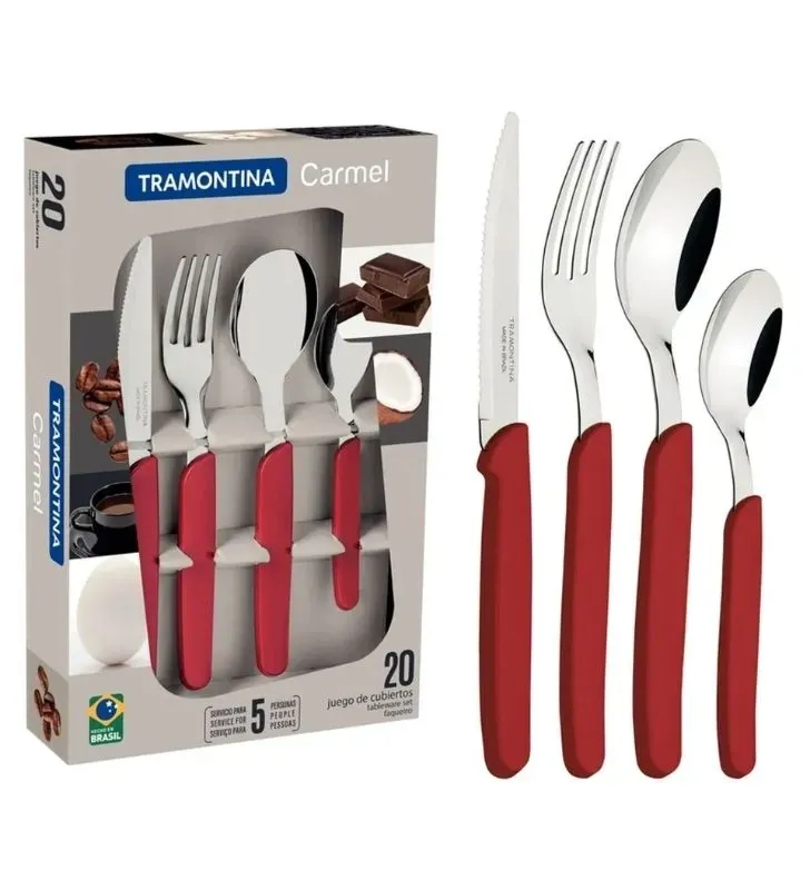 JUEGO DE CUBIERTOS 20 PIEZAS CARMEL-23499/082