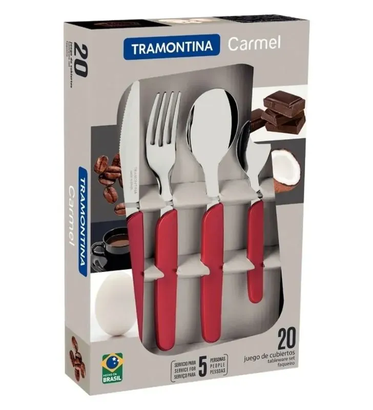 JUEGO DE CUBIERTOS 20 PIEZAS CARMEL-23499/082