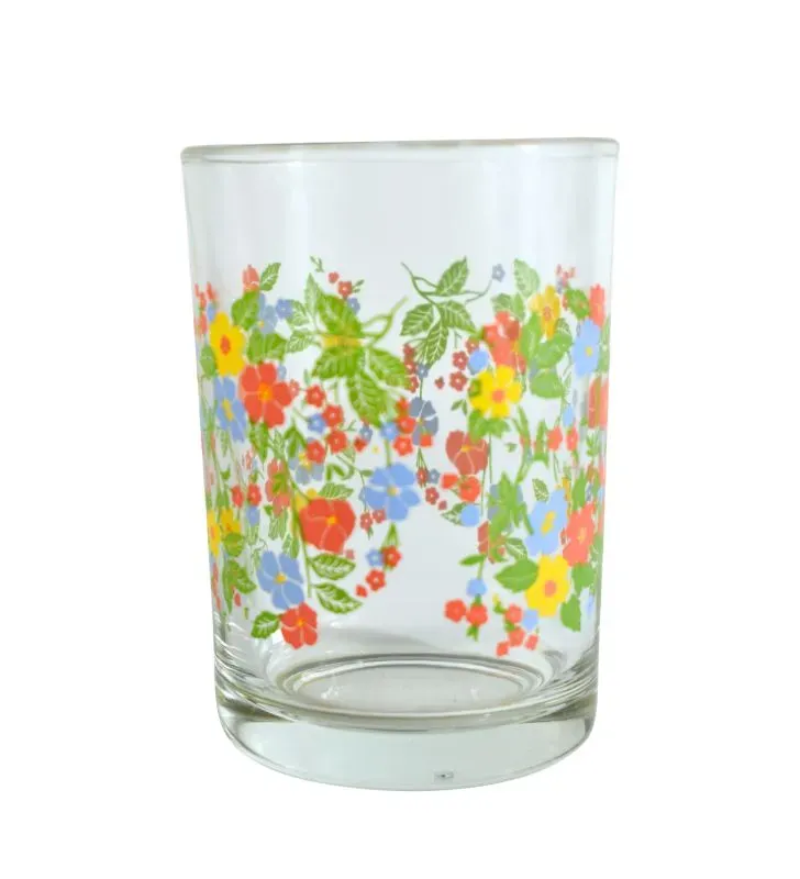 Vaso Cafetero Primavera BBK (Crisa 9328) – 260 ml, Diseño Clásico en Vidrio
