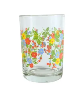 Vaso Cafetero Primavera BBK (Crisa 9328) – 260 ml, Diseño Clásico en Vidrio