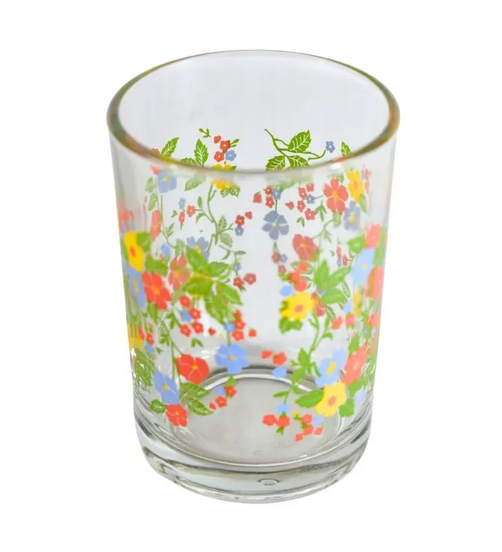 Vaso Cafetero Primavera BBK (Crisa 9328) – 260 ml, Diseño Clásico en Vidrio