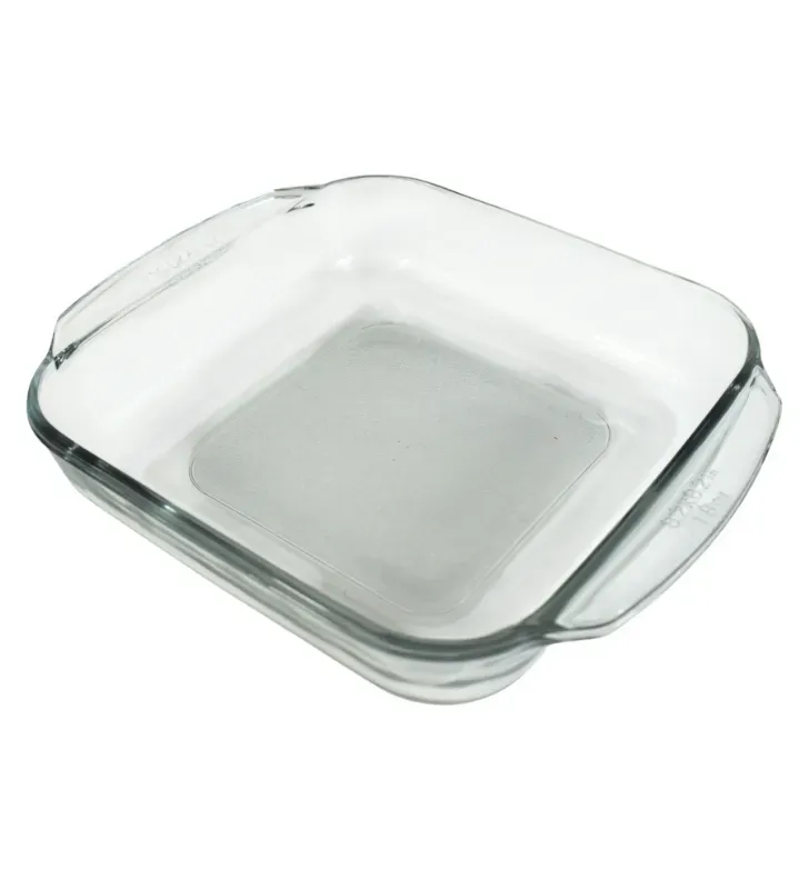 Refractario Cuadrado con Tapa B300 Pyr-O-Rey 0434 – 1.6L