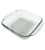 Refractario Cuadrado con Tapa B300 Pyr-O-Rey 0434 – 1.6L