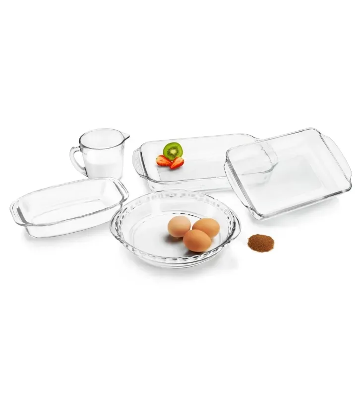 Combo 5 Piezas para Hornear  Pyr-O-Rey – Vidrio Templado