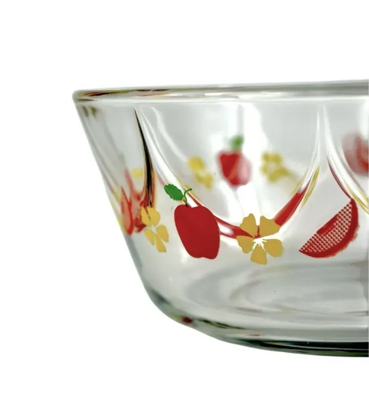 Tazón Arcos Manzanas Crisa 5863 – Vidrio, 848 ml