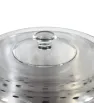 Horno con Tapa de Cristal y Aluminio | Cocción Uniforme y Eficiente-ACMIR 2000