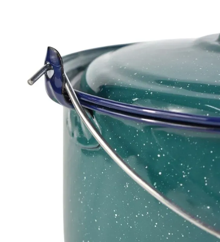 OLLA CONVEXA 22 CON TAPA VERDE AQUA JASP FILO AZUL