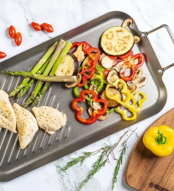 Parrilla Doble C/ Grill Balance | Ideal para Cocinar a la Parrilla CINSA