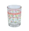Vaso Cafetero Florecitas BBH 9328 – 260 ml, Vidrio Floral (Crisa)