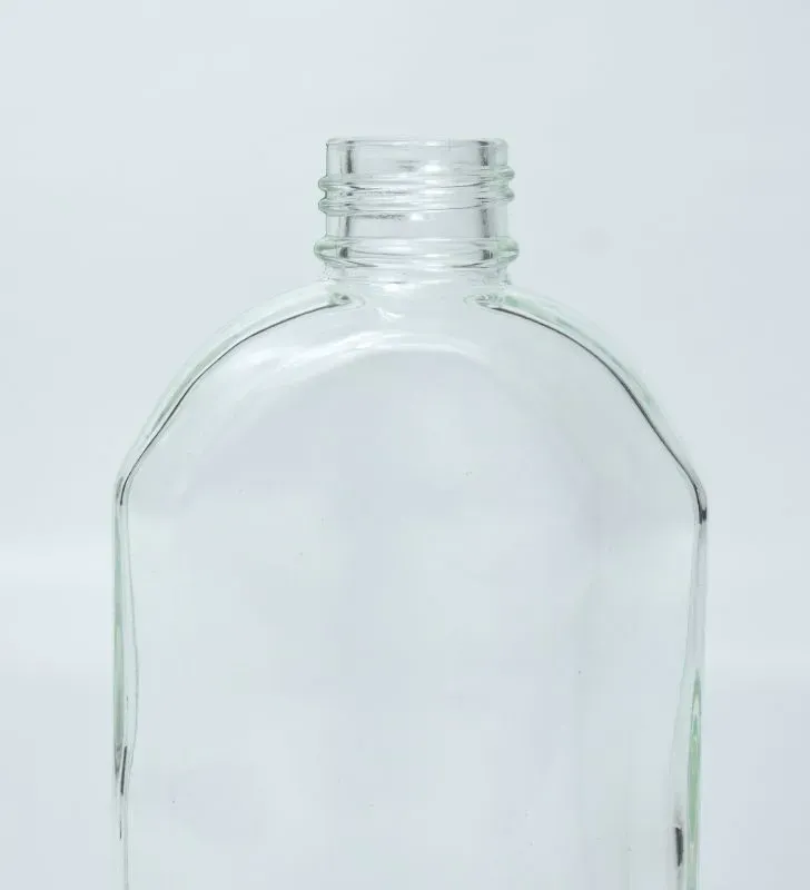 Botella de Cristal con Tapa Negra – Cuadrada y Hermética Cuisine Spot