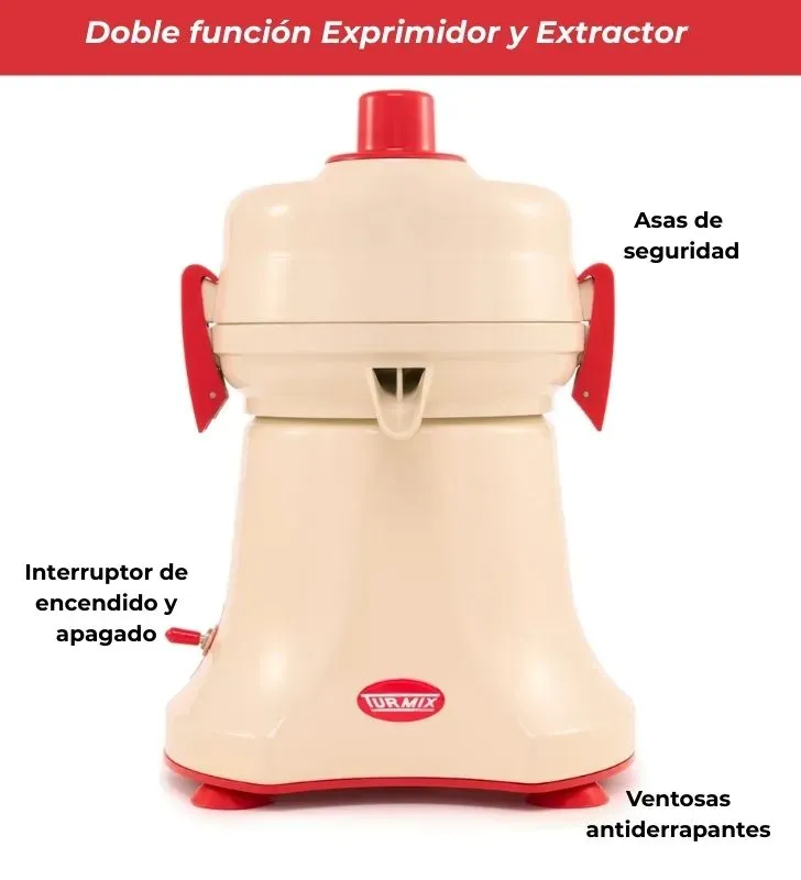 TU04 EXTRACTOR TURMIX STANDAR DE JUGOS- Turmix