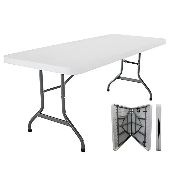 H180CZ MESA PLEGABLE RECTANGULAR-YUDHA