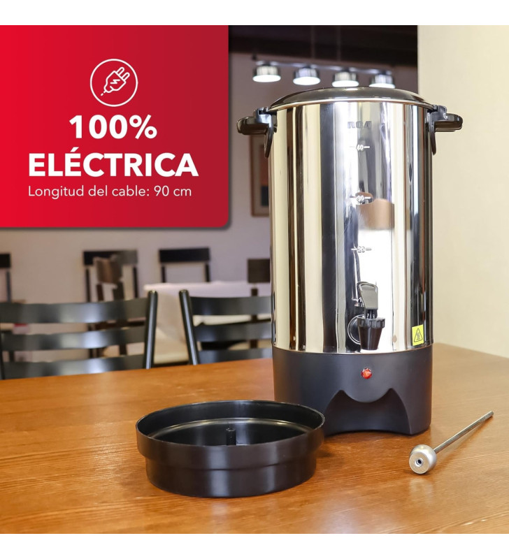 RC-6L Cafetera Industrial 6 Lts. | Ideal para Preparar Café en Grandes Cantidades-RCA