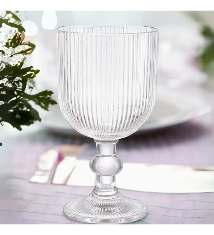 Copa Labrada Agua Venecia Vittori 1572 | Vidrio Elegante