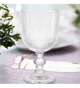 Copa Labrada Agua Venecia Vittori 1572 | Vidrio Elegante