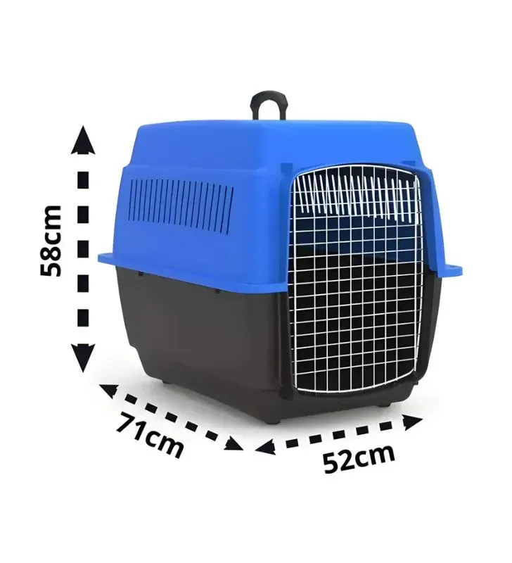 TRANSPORTADORA KENNEL MED. COLORES-DUNA